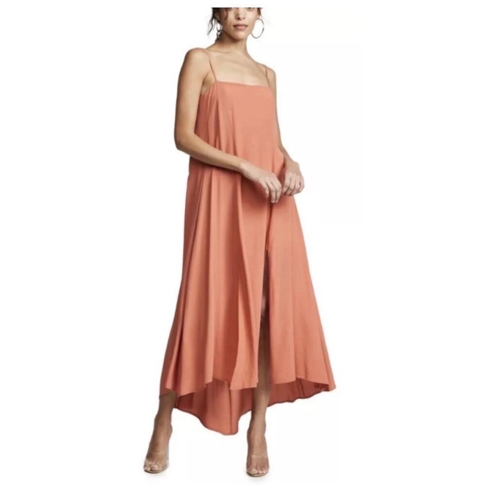 Capulet Annabel Burnt Orange Slip Dress Size Small
